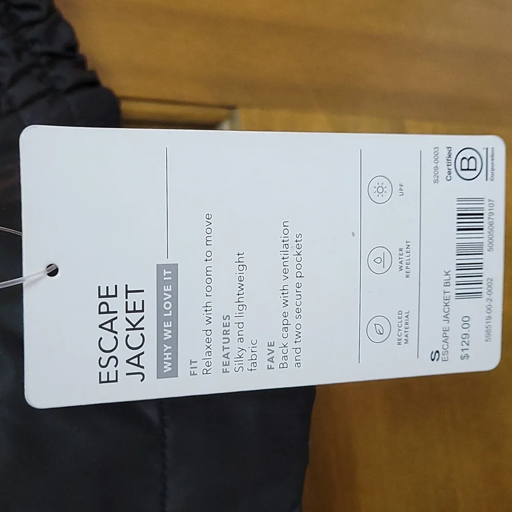 NWT Athleta Escape Jacket - Picture 10 of 12